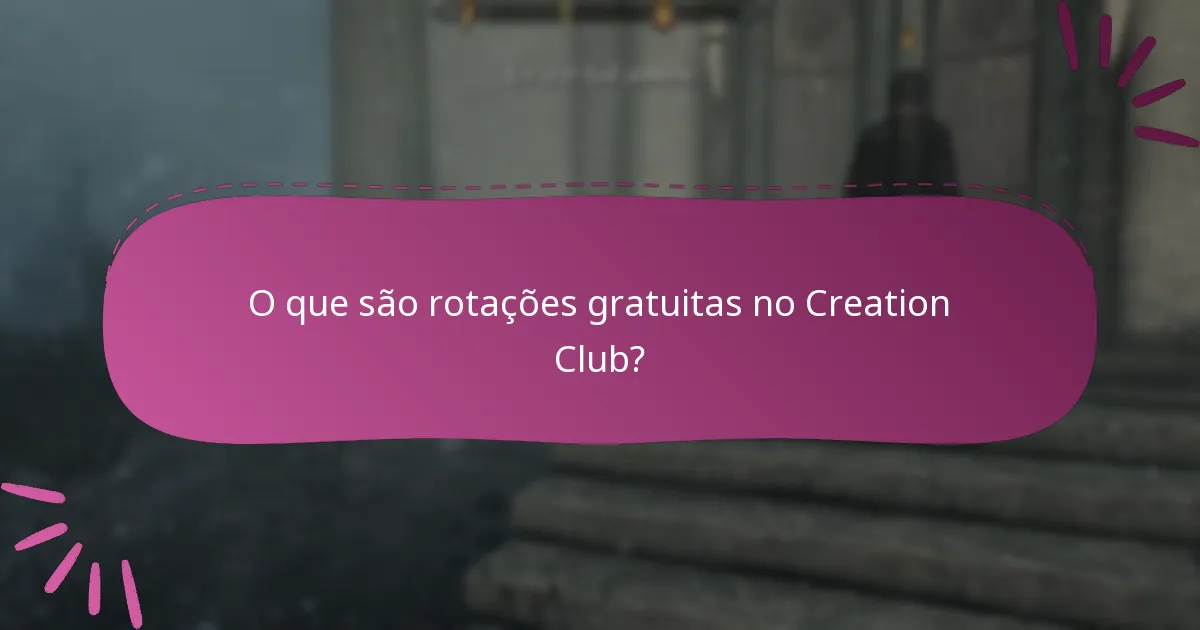 Quais itens exclusivos estão disponíveis no Creation Club?